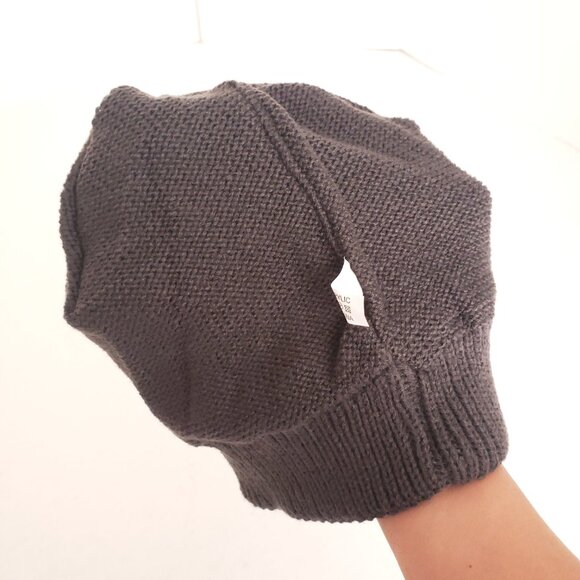 Dull Black Colorful Sequin Winter Beanie Bobble Hat - Picture 13 of 14